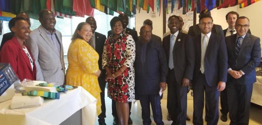  Press releases Ambassador Hilda Suka-Mafudze hosted a networking lunch